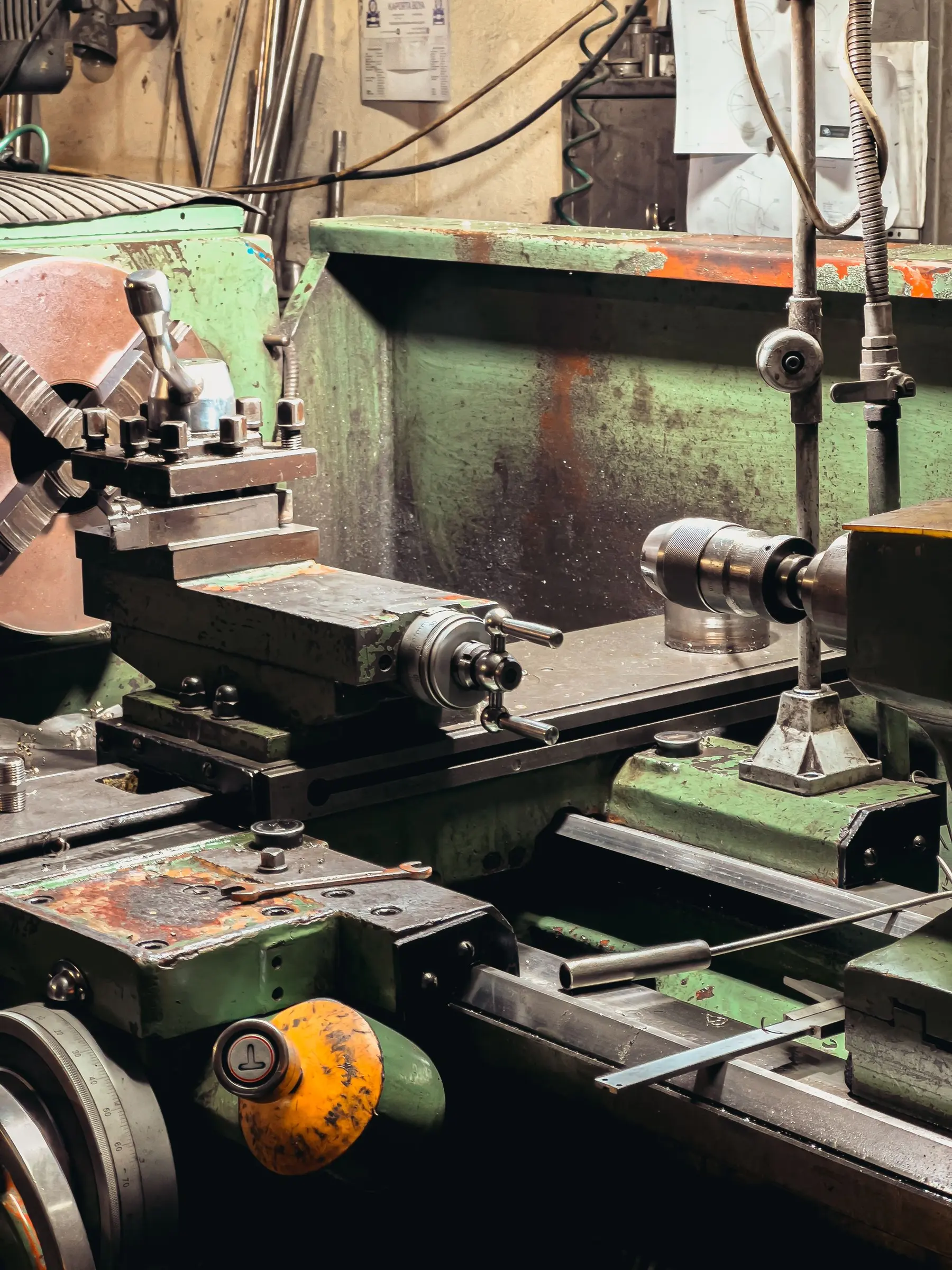 Conventional lathe